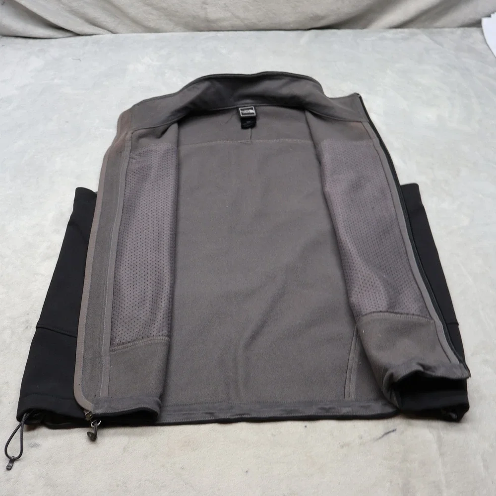 North Face Vest Men Medium Black‎ Apex Softshell Fleece Lined Gorpcore Hiking